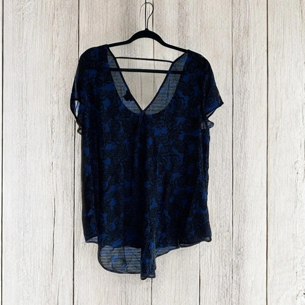 Torrid Floral Blouse - Size 0X